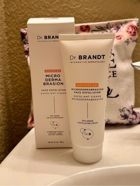 DR. BRANDT Advanced Micro Derma Brasion Facial Exfoliator - Full Size 2.1 oz.
